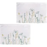 OTTO home Platzset Nérac, (Set, 2-St), 2er Set, basic, bedruckt, pflegeleicht, Esszimmer, Wohnzimmer
