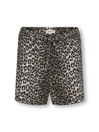 KIDS ONLY - KOGSANDRA PRINTED SHORTS PNT Black - Gr. - 164