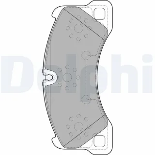 Delphi Bremsbel?ge vorne Porsche Cayenne Macan Panamera VW Touareg