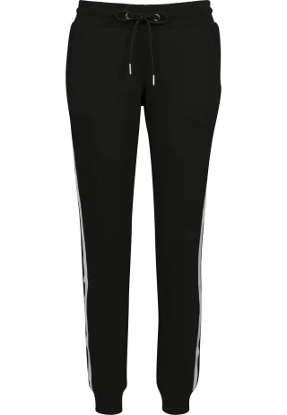 URBAN CLASSICS Jogginghose "Urban Classics Damen Ladies College Contrast Sweatpants"