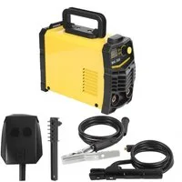 Rutaqian Elektroschweißgerät Schweißgerät 20-300A, 220V MMA 300 Inverter-Schweißger, 20 - 300 A, Tragbares Gaslose Mikro-Elektroschweißgerät, LED-Digitalanzeige
