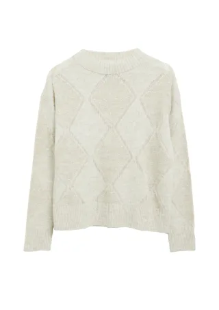 s.Oliver BLACK LABEL - Strickpullover beige - Gr. - 34