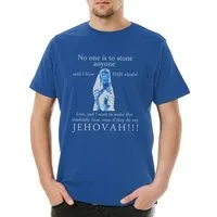 Urban Backwoods Print-Shirt Jehovah Herren T-Shirt Monty Des Brian Das Leben Python Life of Leben (1-tlg) Schwanzus Longus Fun Film