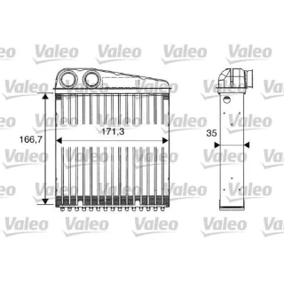 Valeo W?rmetauscher Nissan Evalia Micra Note Nv200