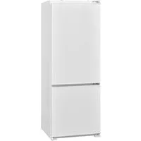 Telefunken Einbaukühlgefrierkombination C-EKG-144-ST-E, 144 cm hoch, 54 cm breit, 144 cm hoch, 211 Liter, Einbaukühlschrank mit Gefrierfach, groß, weiß