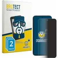 BROTECT Displayschutzfolie Sichtschutzfolie für Xiaomi 17T Pro, 2 Stück, Anti-Spy Privacy Sichtschutz Blickschutzfolie Blaulicht-Schutz