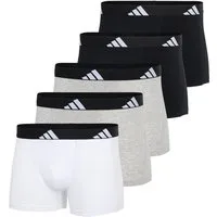 adidas Sportswear Trunk Active Flex Cotton (5er Pack) Multipack, elastisch, Logo-Bund, ohne Eingriff
