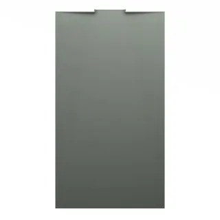 Laufen Duschwanne NIA 1000x1800x38 Marbond mit Wandablauf betongrau, H2110300790001 H2110300790001