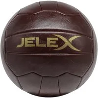 JELEX Fußball JELEX "Oldschool" Vintage Fußball, Retro-Design aus widerstandsfähigem PU-Leder