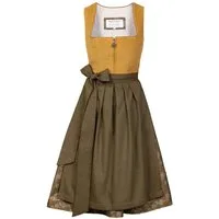 Edelnice Dirndl Hanna Cord Gelb