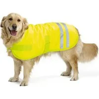 Beeztees Hundewarnweste Hundemantel Teddie, reflektierend gelb
