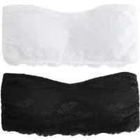Next Bandeau-BH Ultimate Comfort Bandeau-BHs mit Spitze, 2er-Pack (2-tlg)