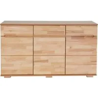 OTTO home Sideboard VKB10: teilmassiv korpus Kernbuche, 6Fächer geschlossen, Stauraum, B/T/H:150/40/85cm, 3verstellbare boden, 3 Schubladen, Fronten massiv