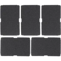 McFilter Ersatzfilter (5 Stück) Schwammfilter, Zubehör für Beko DPU 7340 X DPU 8306, Filtermatte, 240 x 155 x 11mm, Schaumstoff, Kondenstrockner