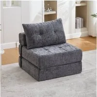 REDOM Sofa Klappsofa Schlafsofa, mit Kissen, faltbare Matratze mit Rückenlehne, für Gästezimmer & Wohnzimmer