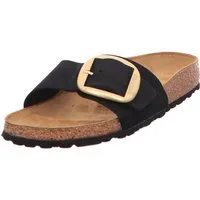 Birkenstock Madrid Big Buckle LENB black Stiefel