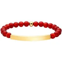 Aniston JEWELRY & WATCHES Armband Schmuck Geschenk flexibles Armband, mit Aventurin oder Türkis-Imitat