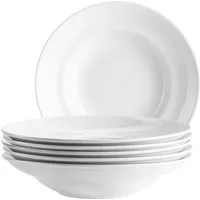 MÄSER Pastateller BARCA, Pastateller Set, Porzellan, (6 St), Teller Set