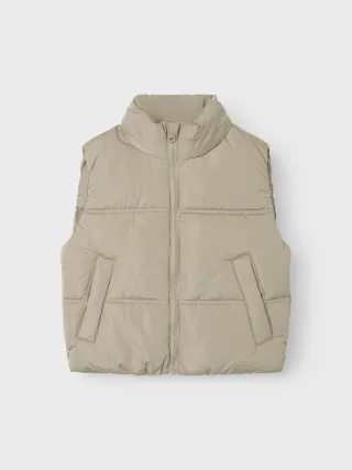 NAME IT - NKFMAKET VEST NOOS pure cashmere - Gr. - 134