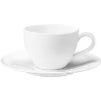 Seltmann Weiden Becher Seltmann Weiden Beat weiß Kaffeeobertasse 0,26l, Porzellan