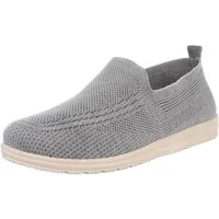Coolwalk Lässiger Herrenschuh in Grau – Komfortabel und Atmungsaktiv Slipper (89373324) Flach Slipper in Hellgrau