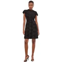 LIPSY Skaterkleid Lipsy Skater-Kleid mit 3D-Blumenmuster (1-tlg)