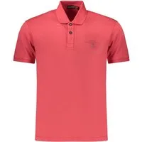 Napapijri Poloshirt Herren Kurzarm-Polo, Rot – Stilvolle Stickerei &