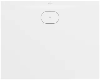 Villeroy & Boch Rechteckige Duschwannen Ecora UDA1080 ERA2LV 1000x800x35mm Stone White, UDA1080ERA2L UDA1080ERA2LVRW