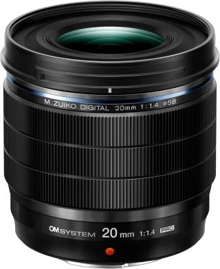 Olympus M.Zuiko Digital ED 20mm 1:14 Pro schwarz