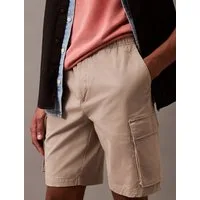Calvin Klein Jeans Cargoshorts 9" COTTON PULL ON CARGO SHORT Mit Gürtelschlaufen