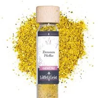 Löffelgeist Gewürz Zitronen Pfeffer(37g im praktischen Dosierglas)