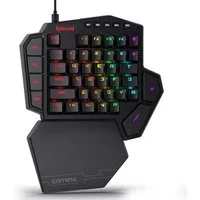 Redragon K585 Einhand-Tastatur, RGB Beleuchtung & Blaue Schalter mit Hot-Swap Tastatur (Gaming-Tastatur, Keypad Tastatur, 5 Modi RGB-Hintergrundbeleuchtung)
