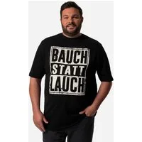Men Plus T-Shirt T-Shirt Halbarm Bauch