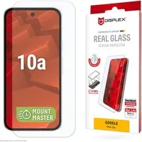 Displex Displayschutzglas Real Glass Screen Protector mit MountMaster für Google Pixel 10a, Displayschutzfolie, Schutzfolie, Bildschirmschutz, kratz- & stoßfest