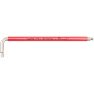 Wera 3950 SPKL Multicolour Imperial Winkelschlüssel, zöllig, Edelstahl Rot - 05022855001