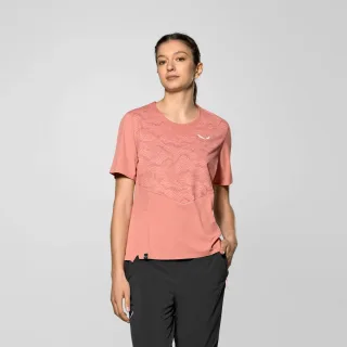 SALEWA - Pedroc Tech Dry'Ton T-Shirt Damen - Beige (Gr.32)
