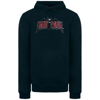 DC Comics Vintage Batman Logo Herren Hoodie in Grün
