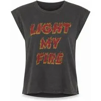 Freeman T. Porter Kurzarmshirt Tarik Light T-Shirt Damen - bedrucktes Top - T-Shirt Damen - Shirt