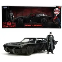 JADA Modellauto Jada Batman Batmobile 2022, 1:18 Modellauto mit Beleuchtung, Figur Mo