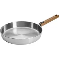 WOLL Bratpfanne Logic Steel, Edelstahl 18/10 (1-tlg), 5-Schicht-Aufbau