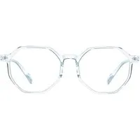 LuxusKollektion Brille Computerbrille Damen Blaulichtfilter PC TV ohne Transparent+blau
