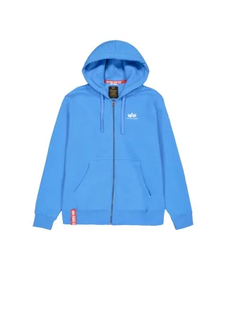 Basic Small Logo Zip Hoodie