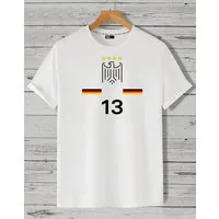 RMK T-Shirt Herren Shirt Trikot Fan Fußball Deutschland Germany EM WM 2024 aus gekämmter Baumwolle