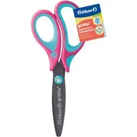Pelikan Papierscheren Schulschere griffix LovelyPink Rechtshänder Rund 14cm