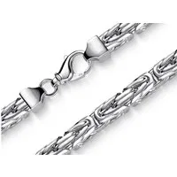 Silberkettenstore Silberkette Königskette 10mm - 925 Silber, wählbar von Länge 50cm-90cm