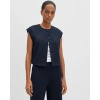 someday Sweatweste UMANDY Regular in Twill Optik