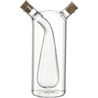 LEONARDO Menage-Set CUCINA, (1-tlg), Essig/Öl Flasche 2in1, 18,5 cm