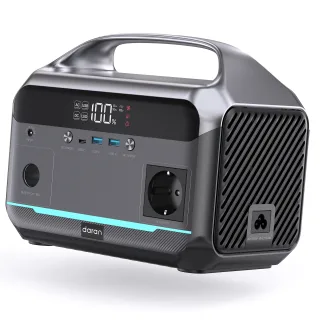 [EU Direct] DaranEner 350W-1000W Portable Power Station LiFePO4 Pure Sine Wave Solar Generator Fast Charging Solar Gener