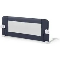COSTWAY Bettschutzgitter Bettgitter, Babybettgitter, mit Verstellbarer Gurte, Rausfallschutz, 105x42cm