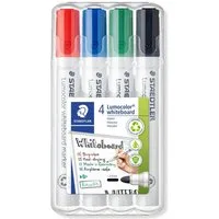 STAEDTLER Whiteboard Marker STAEDTLER Lumocolor Whiteboard-Marker - 2 mm - 4er Box